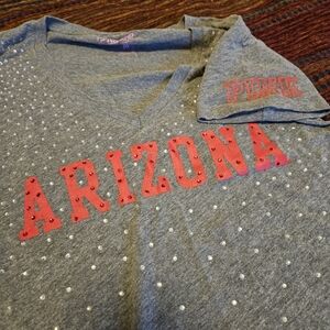 Victoria Secret Pink Arizona Rhinestone Shirt Medium